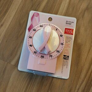 NEW! IN ORIGINAL PACKAGING - Pink Breast Cancer Awareness kitchen tools set
